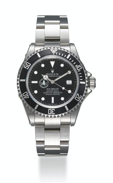 rolex polipetto asta|ROLEX, LIMITED EDITION STEEL SEA.